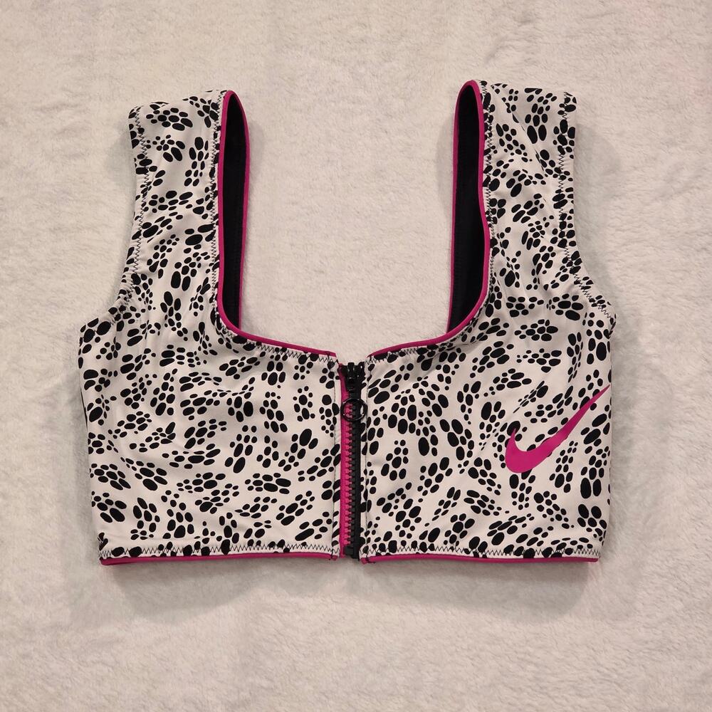 Nike Sports Bra Womens Black/Pink Small
